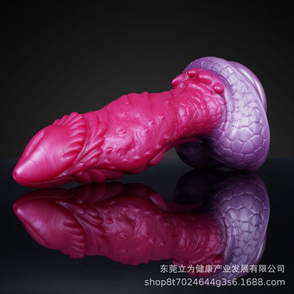 Hands-Free Fantasy Silicone Drake's Dick Suction Cup Dildo – G-Spot Expansion & Orgasmic Massage
