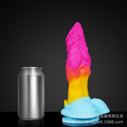 Hands-Free Fantasy Silicone Drake's Dick Suction Cup Dildo – G-Spot Expansion & Orgasmic Massage