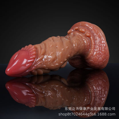 Hands-Free Fantasy Silicone Drake's Dick Suction Cup Dildo – G-Spot Expansion & Orgasmic Massage