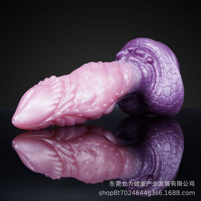 Hands-Free Fantasy Silicone Drake's Dick Suction Cup Dildo – G-Spot Expansion & Orgasmic Massage