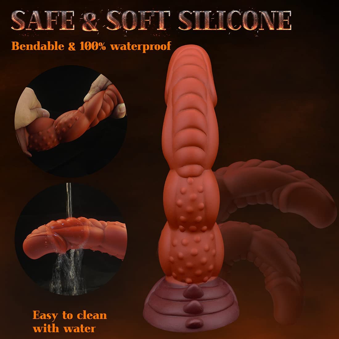 Godes exotiques Domlust Dickman - Libérez votre lait prostatique de monstre sauvage