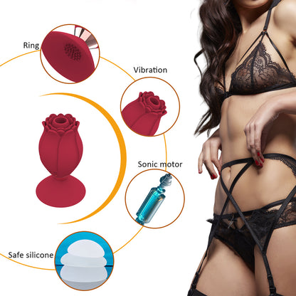 Rose Toys mit Saugnapf zum Saugen der Klitoris – kraftvolle Stimulation des Klitoris-Saugers