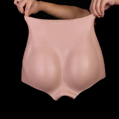 Tragbare Penishülle mit hoher Taille – Realistische Penishülle aus heller Haut