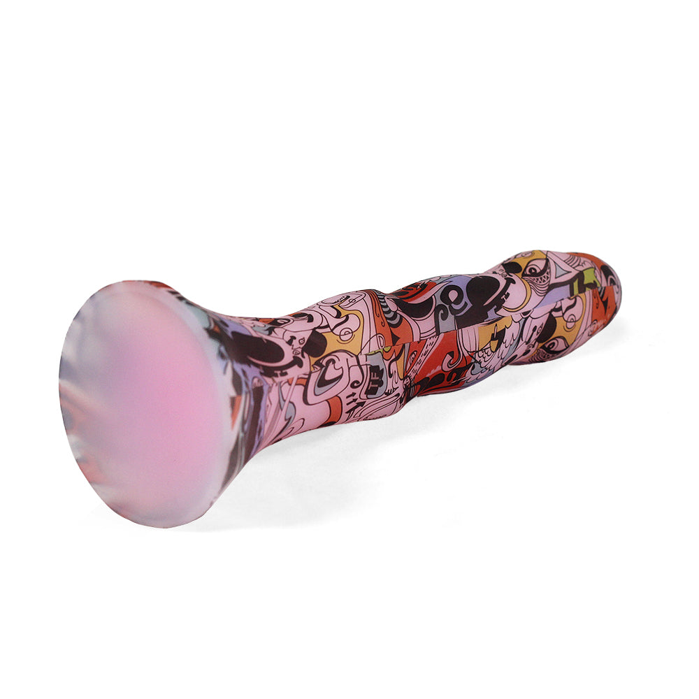 Bunter langer Analdildo Butt Plug - Camo Fantasy Dildos Butt Plug Prostatamassagegerät