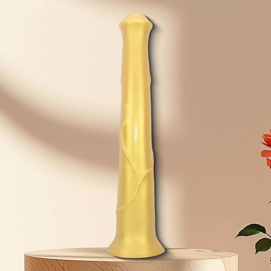 Godemiché réaliste extra long en forme de cheval – Jouet pour explorer le vagin en profondeur et atteindre l'orgasme chez les femmes