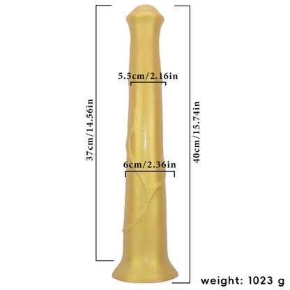 Fantasy Extra Long Realistic Horse Dildo – Deep Vaginal Exploration Climax Toy for Women