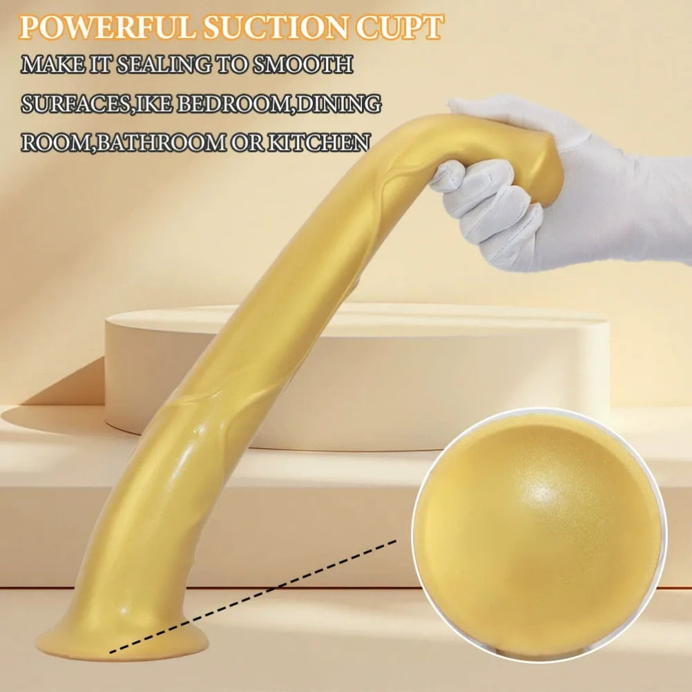 Fantasy Extra Long Realistic Horse Dildo – Deep Vaginal Exploration Climax Toy for Women