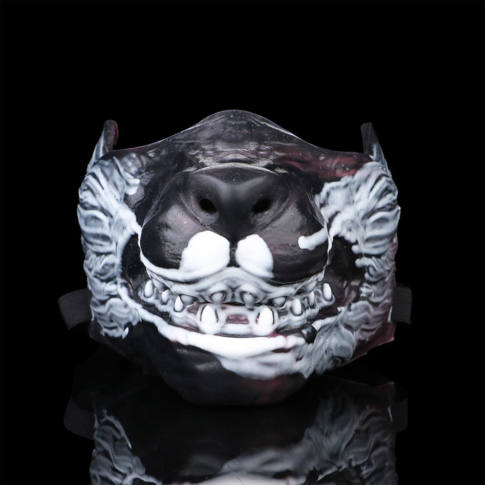 Fantasy Monster Silicone Bondage Masks - Couples Strap-On Teasing BDSM Toys