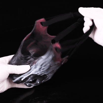 Fantasy Monster Silicone Bondage Masks - Couples Strap-On Teasing BDSM Toys