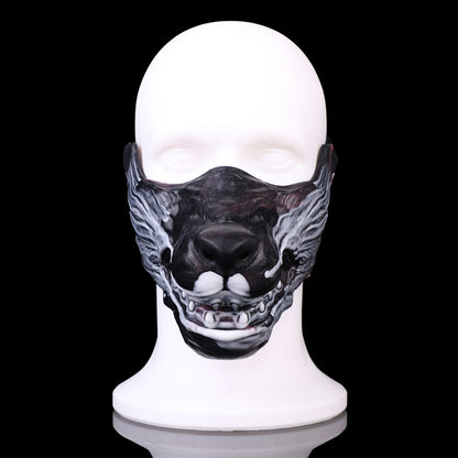 Fantasy Monster Silicone Bondage Masks - Couples Strap-On Teasing BDSM Toys
