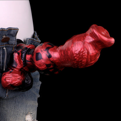 Fantasy Silicone Animal Dog Blowjob - Vaginal Partial Expansion Knot Toy