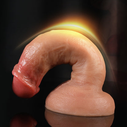 Realistic Silicone Suction Dildo for Anal/Vaginal Insertion – Female G-Spot Orgasm Massager Sex Toy