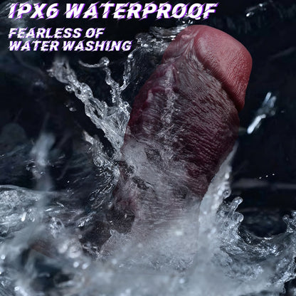 Black Duke Silicone Bandage Penis Sleeve - Realistic Vascular Design for Male Sex Toy Erection Enhancement