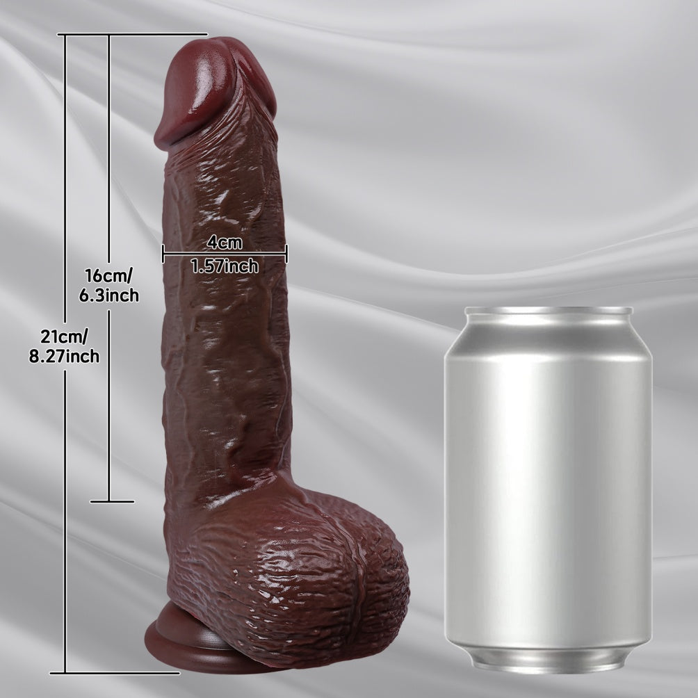 Godemiché réaliste à prépuce mobile et éjaculation vaginale - Jouet de masturbation pour femmes offrant une stimulation vaginale imitant la peau