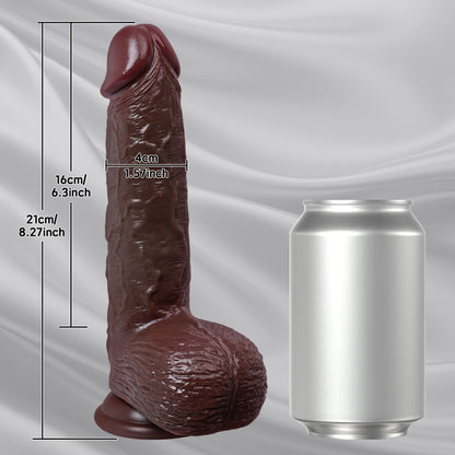 Godemiché réaliste à prépuce mobile et éjaculation vaginale - Jouet de masturbation pour femmes offrant une stimulation vaginale imitant la peau