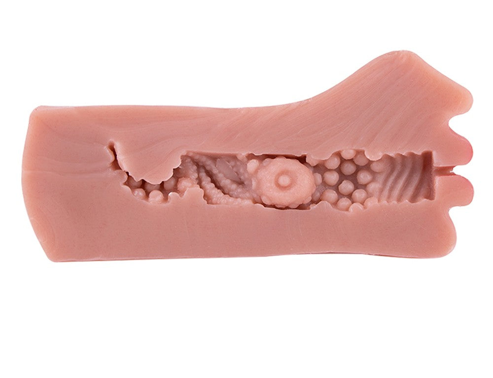 Scarlet Portrait Pocket Pussy – Red-Lip Silicone Mouth Design