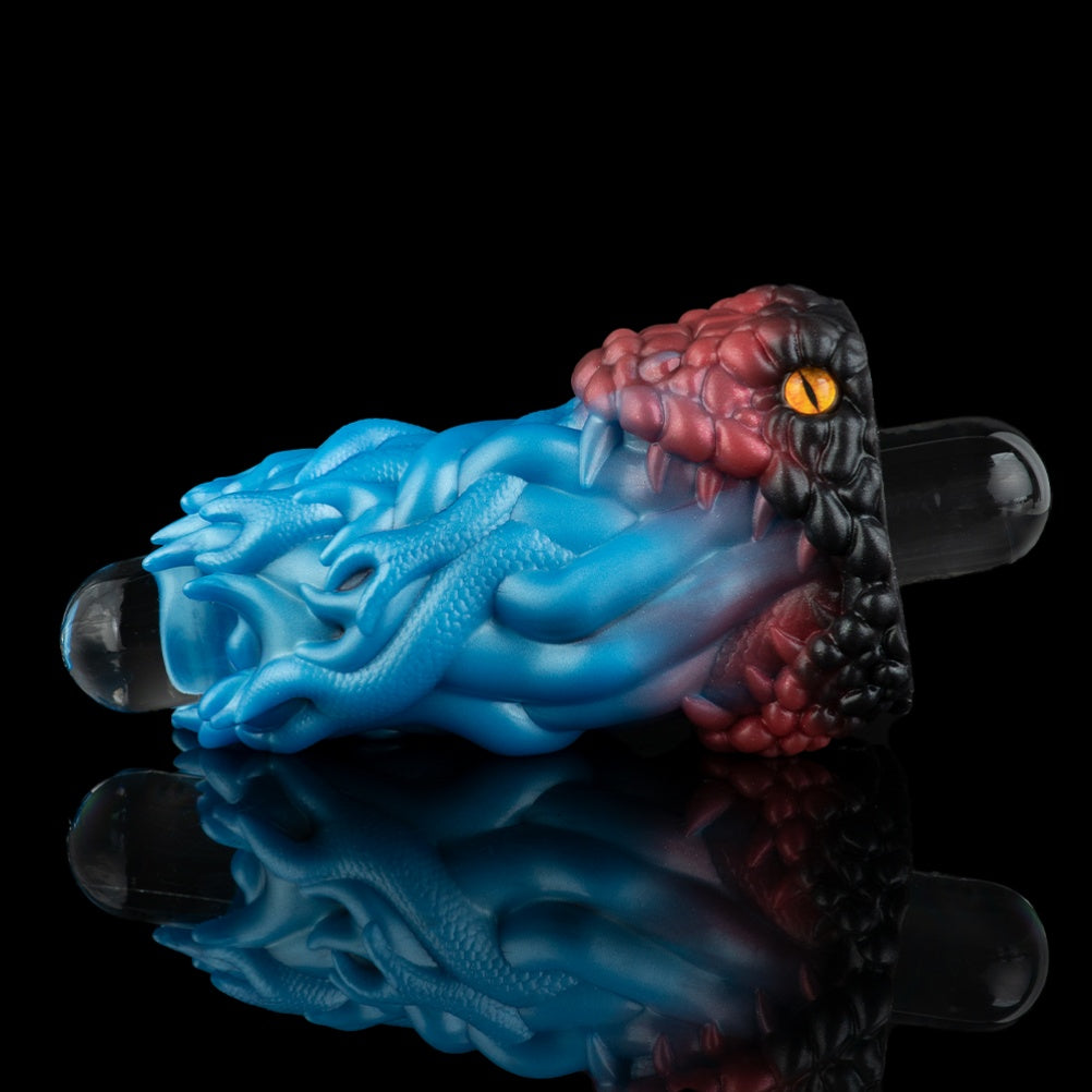 Fantasy Monster Snake Pocket Rocket – Realistic Silicone Stroker for Intense Blowjobs