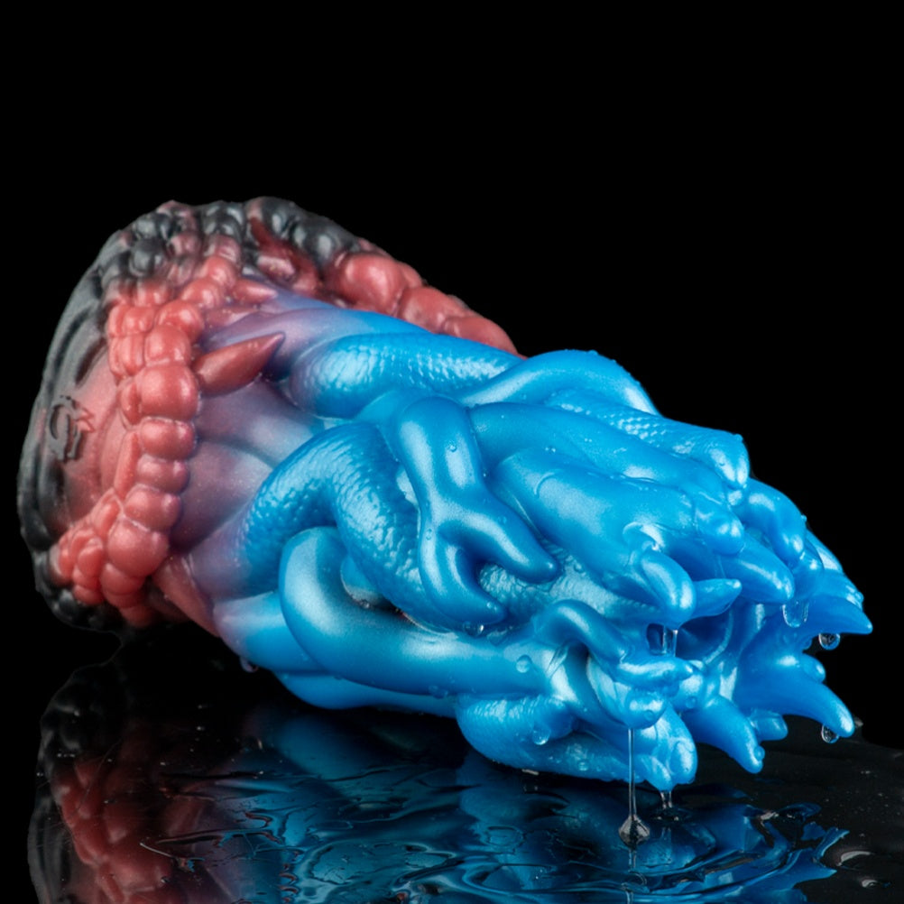 Fantasy Monster Snake Pocket Rocket – Realistic Silicone Stroker for Intense Blowjobs