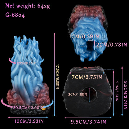 Fantasy Monster Snake Pocket Rocket – Realistic Silicone Stroker for Intense Blowjobs