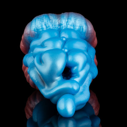 Penis Massage Monster Tongue Pocket Pussy - Flesh-Like Silicone Blowjob Sex Toy for Men