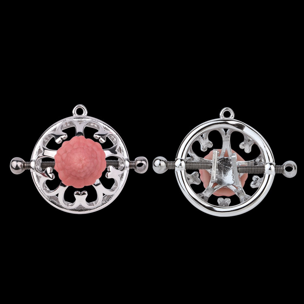 Hochwertige, verstellbare Nippelklemmen aus Edelstahl 304 – Nippelklemmen mit Schraubverschluss für präzise Stimulation