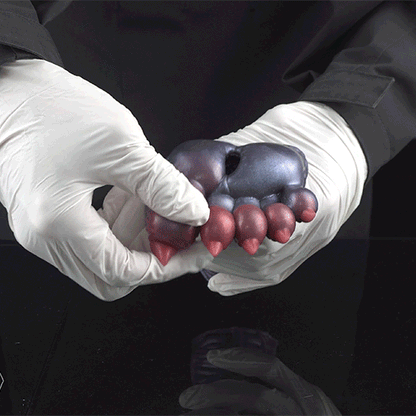 Fantasy Demon Foot Silicone Sex Doll – Textured Monster Sole Masturbator with Hidden Inter-Toe Channel