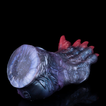 Fantasy Demon Foot Silicone Sex Doll – Textured Monster Sole Masturbator with Hidden Inter-Toe Channel