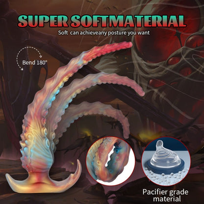 Extra-Long Alien Xenomorph Tentacle Dildo - Deep-Sea Fantasy & Orgasmic Massage Sex Toy