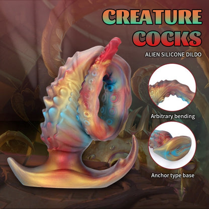 Extra-Long Alien Xenomorph Tentacle Dildo - Deep-Sea Fantasy & Orgasmic Massage Sex Toy