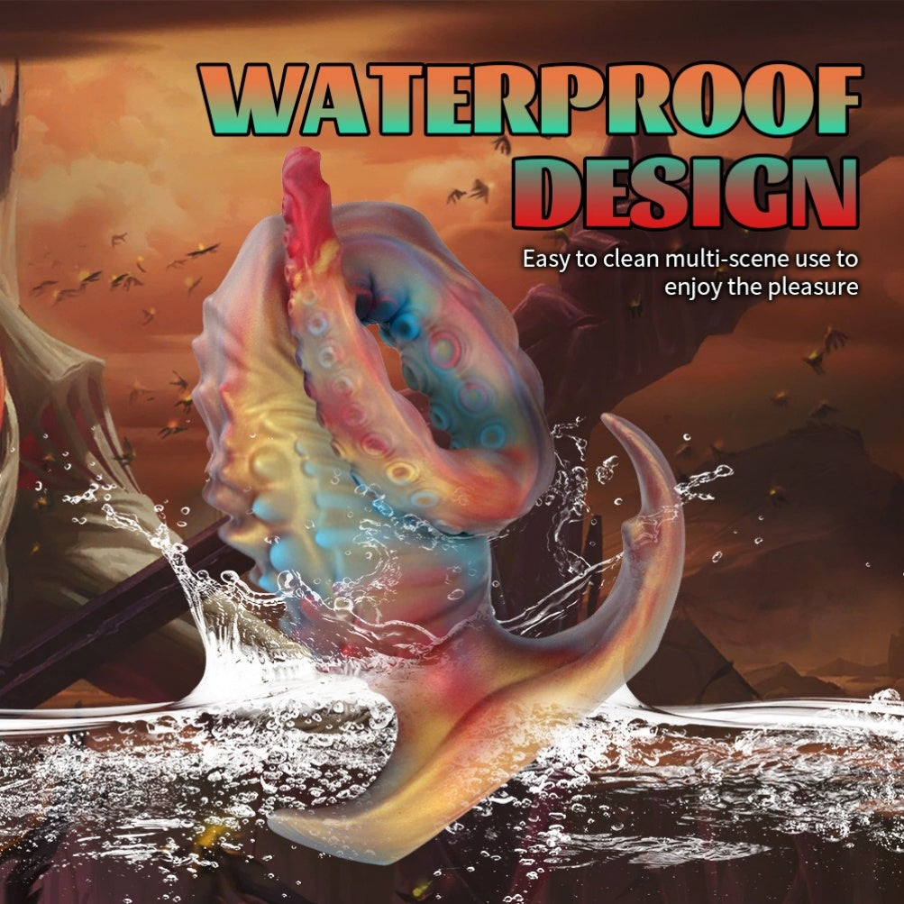 Extra-Long Alien Xenomorph Tentacle Dildo - Deep-Sea Fantasy & Orgasmic Massage Sex Toy