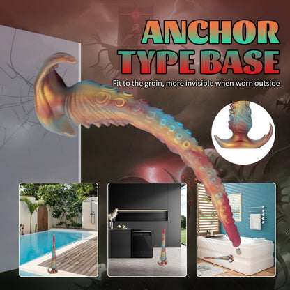 Extra-Long Alien Xenomorph Tentacle Dildo - Deep-Sea Fantasy & Orgasmic Massage Sex Toy