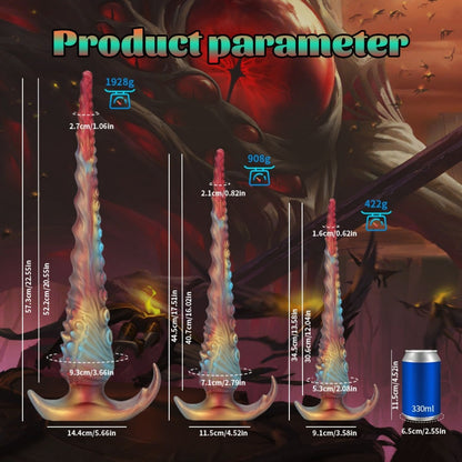 Extra-Long Alien Xenomorph Tentacle Dildo - Deep-Sea Fantasy & Orgasmic Massage Sex Toy