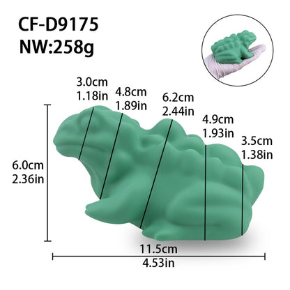 Beanie Voyager Fantasy Frog Silicone Grinder Sex Toy – Portable Clit Stimulator & Massager for Women