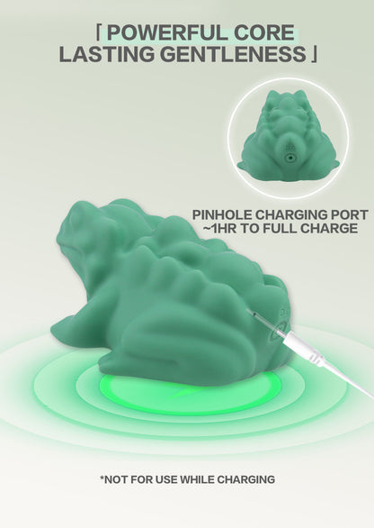 Beanie Voyager Fantasy Frog Silicone Grinder Sex Toy – Portable Clit Stimulator & Massager for Women