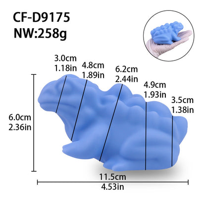 Beanie Voyager Fantasy Frog Silicone Grinder Sex Toy – Portable Clit Stimulator & Massager for Women