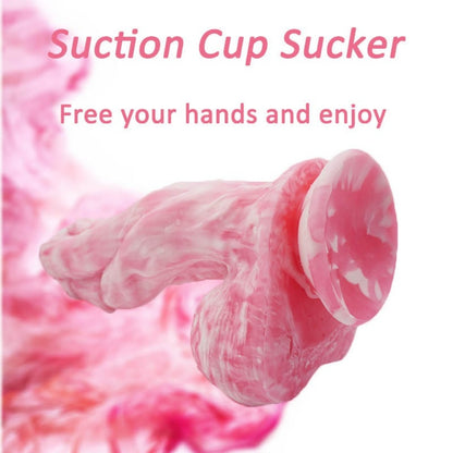 Fantasy Alien Suction Cup Anal Dildo-Creature Cock for Female Masturbation & Orgasmic Massage