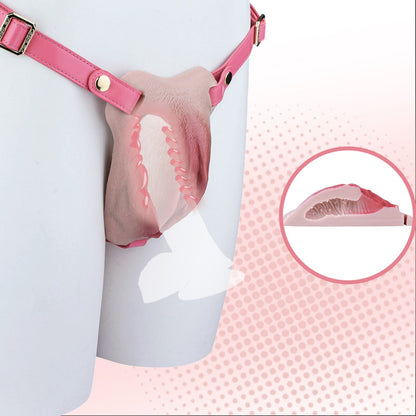 Realistische Fleischfarbene Silikon Tragbare Realistische Muschi Hose – Premium Femboy & Künstliche Vagina Prothese | Domlust