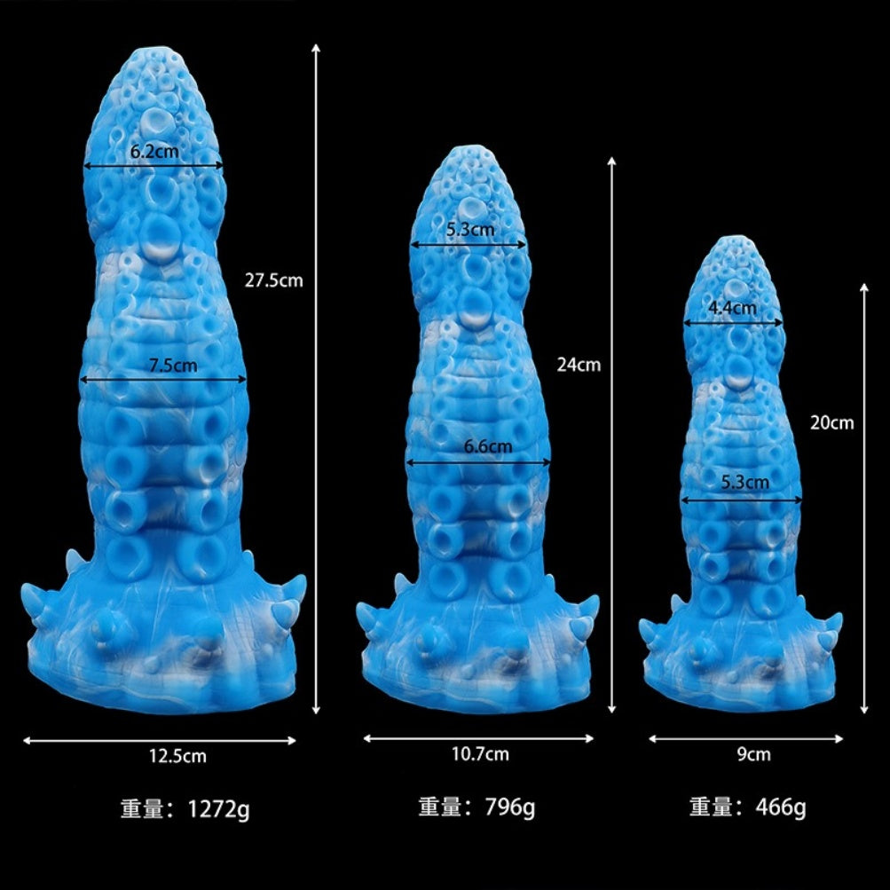 Alien Xenomorph Silicone Fantasy Tentacle Dildo – Hands-Free Sex Toys for Women