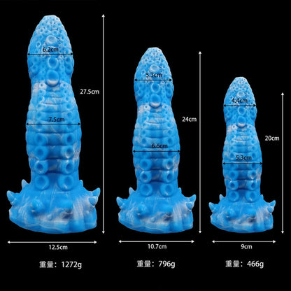 Alien Xenomorph Silicone Fantasy Tentacle Dildo – Hands-Free Sex Toys for Women