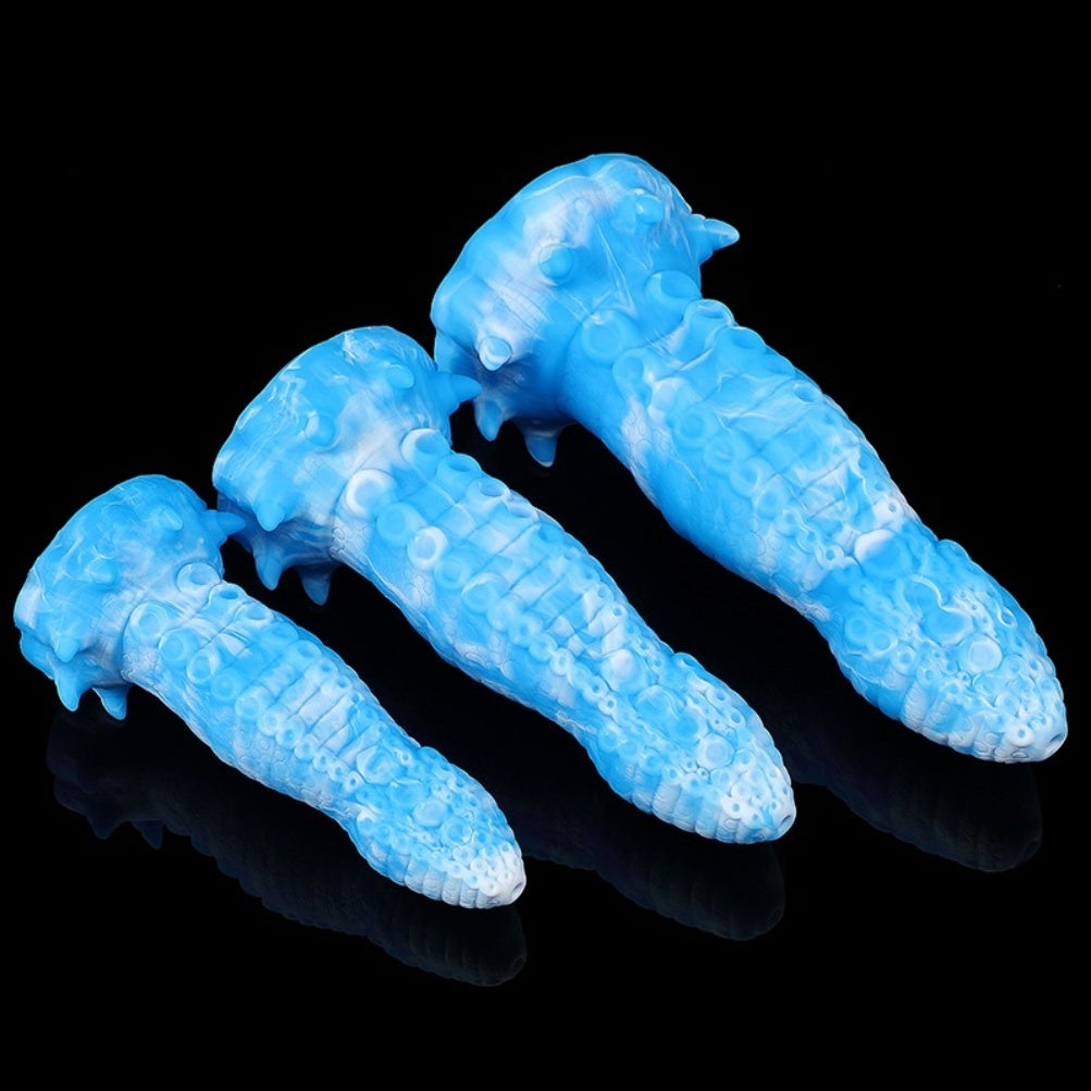 Alien Xenomorph Silicone Fantasy Tentacle Dildo – Hands-Free Sex Toys for Women