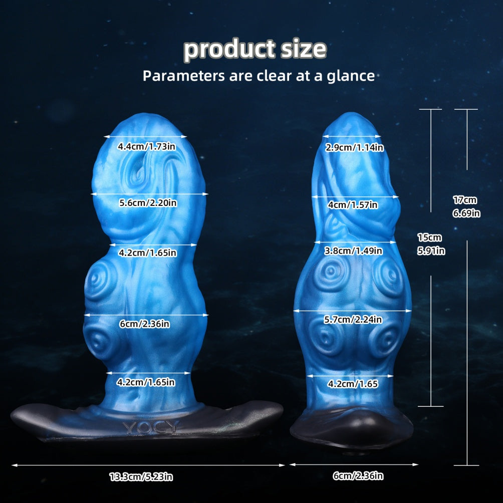 Strapon Tentacle Fantasy Anal Dildo – Silicone Anchor Base for Orgasmic Massage & Monster Sex