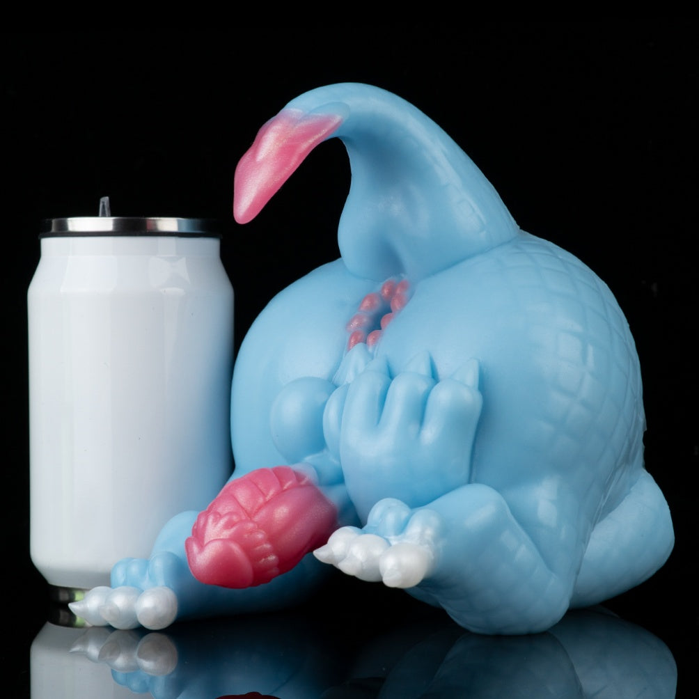 2-in-1 Fantasy-Monster-Penis &amp; Anime-Sex-Puppe – Silikon-Masturbationsspielzeug mit strukturiertem Dildo