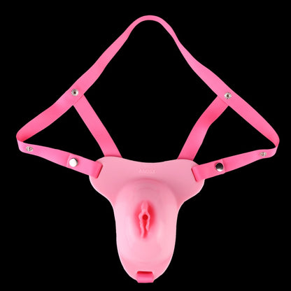Culotte en silicone avec faux vagin réaliste – Jouet sexuel transexuelle en silicone