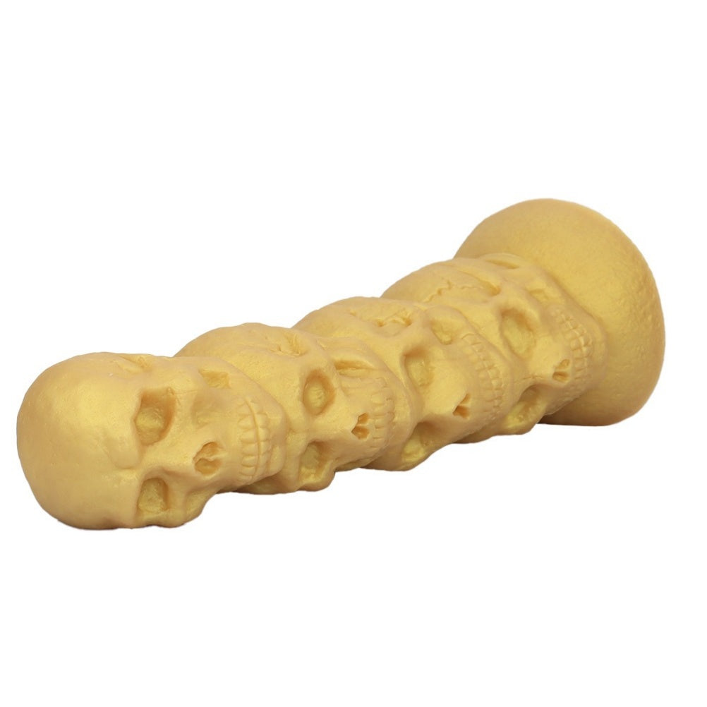 Fantasy Skull Analkugeln Silikondildo mit Saugnapf - Weibliches Vaginalfisting-Expansions-Masturbationsspielzeug