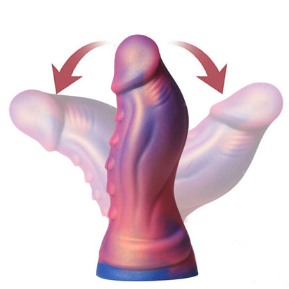 Blue-Bottom Tentacle Fantasy Dildo mit Saugnapf – Einführspielzeug für anale und vaginale Stimulation