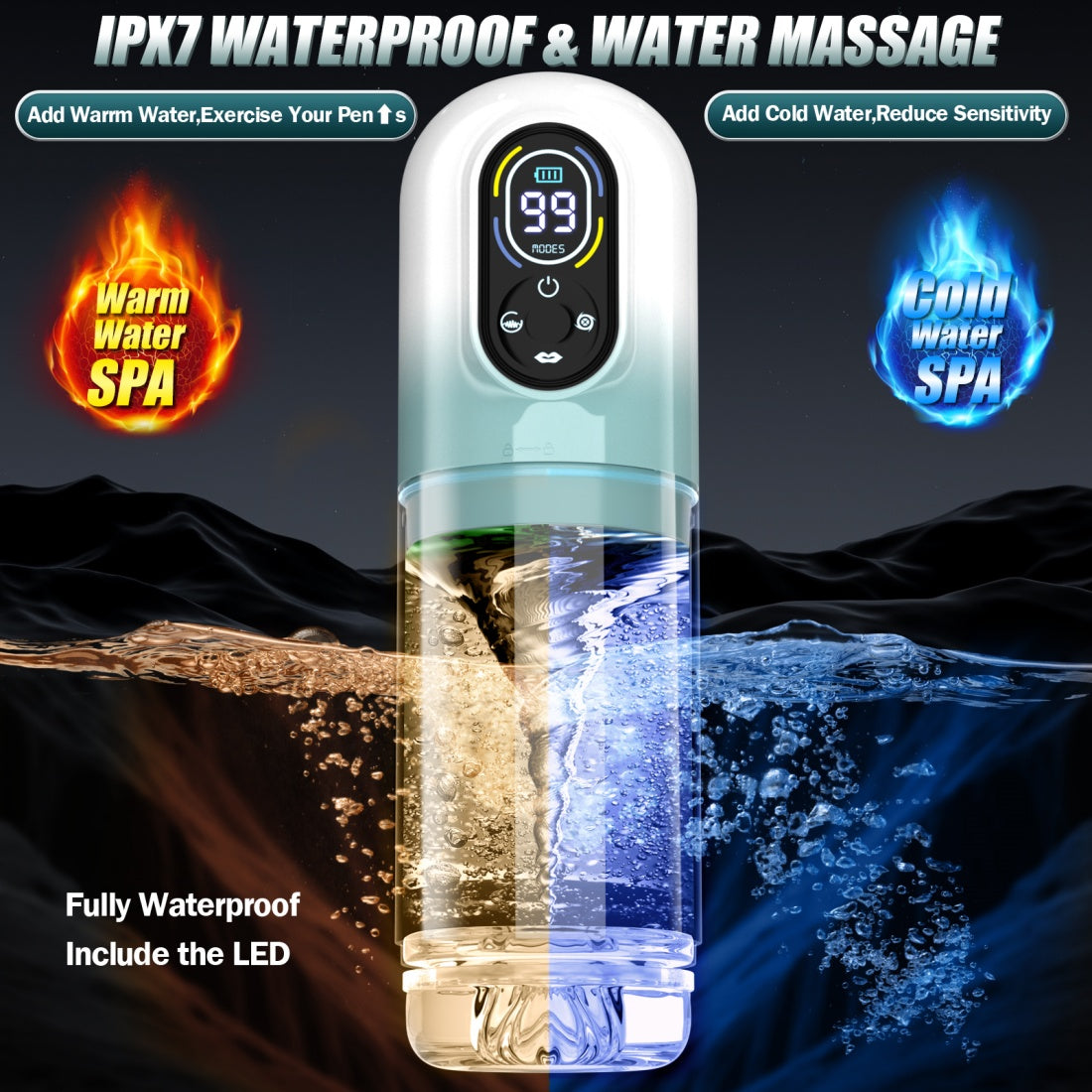 Multi-Function Vibrating Blowjob Cup – Electric Sucking & Licking Masturbator for Men