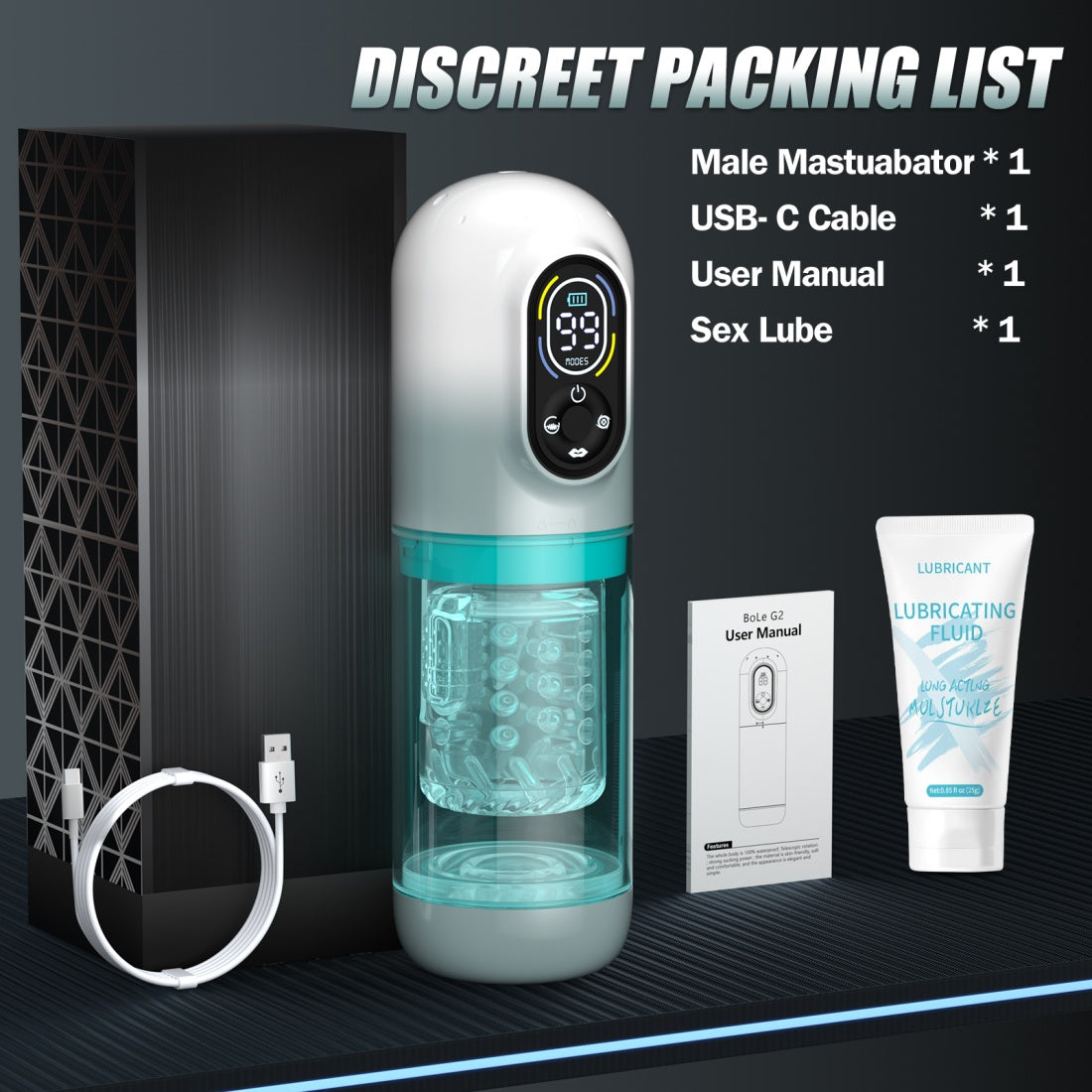 Multi-Function Vibrating Blowjob Cup – Electric Sucking & Licking Masturbator for Men