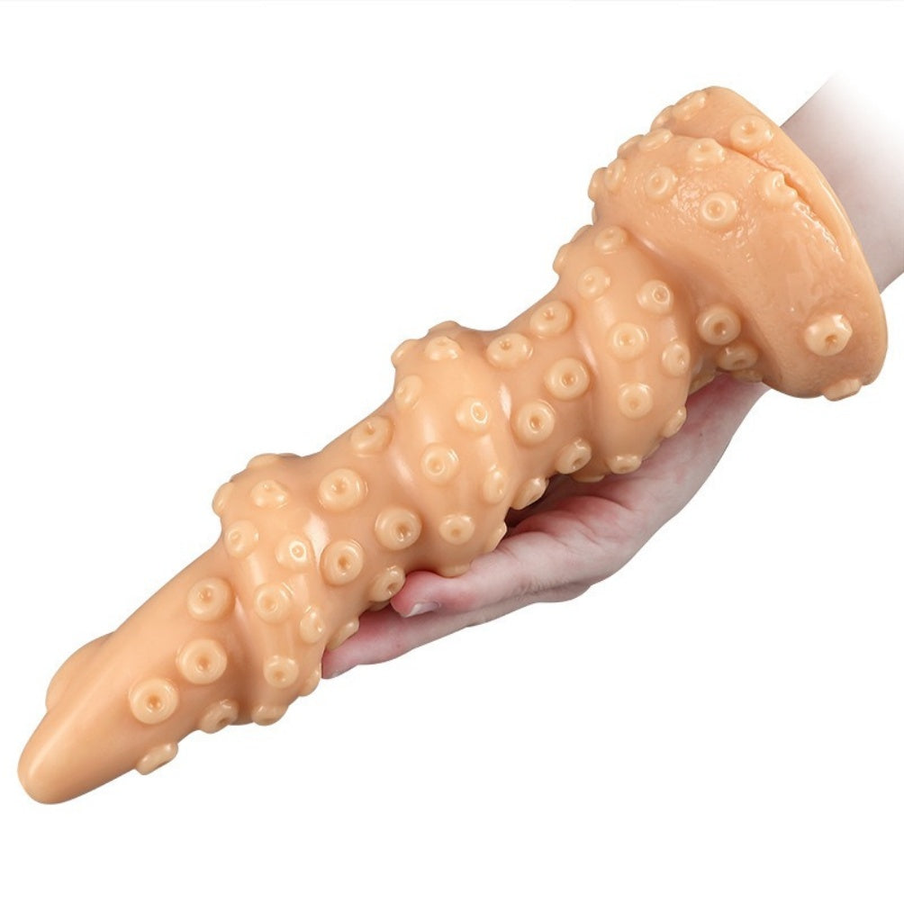 Monster Tentacle Fantasy Silicone Dildo – Spiral G-Spot Orgasmic Massage Sex Toys for Women