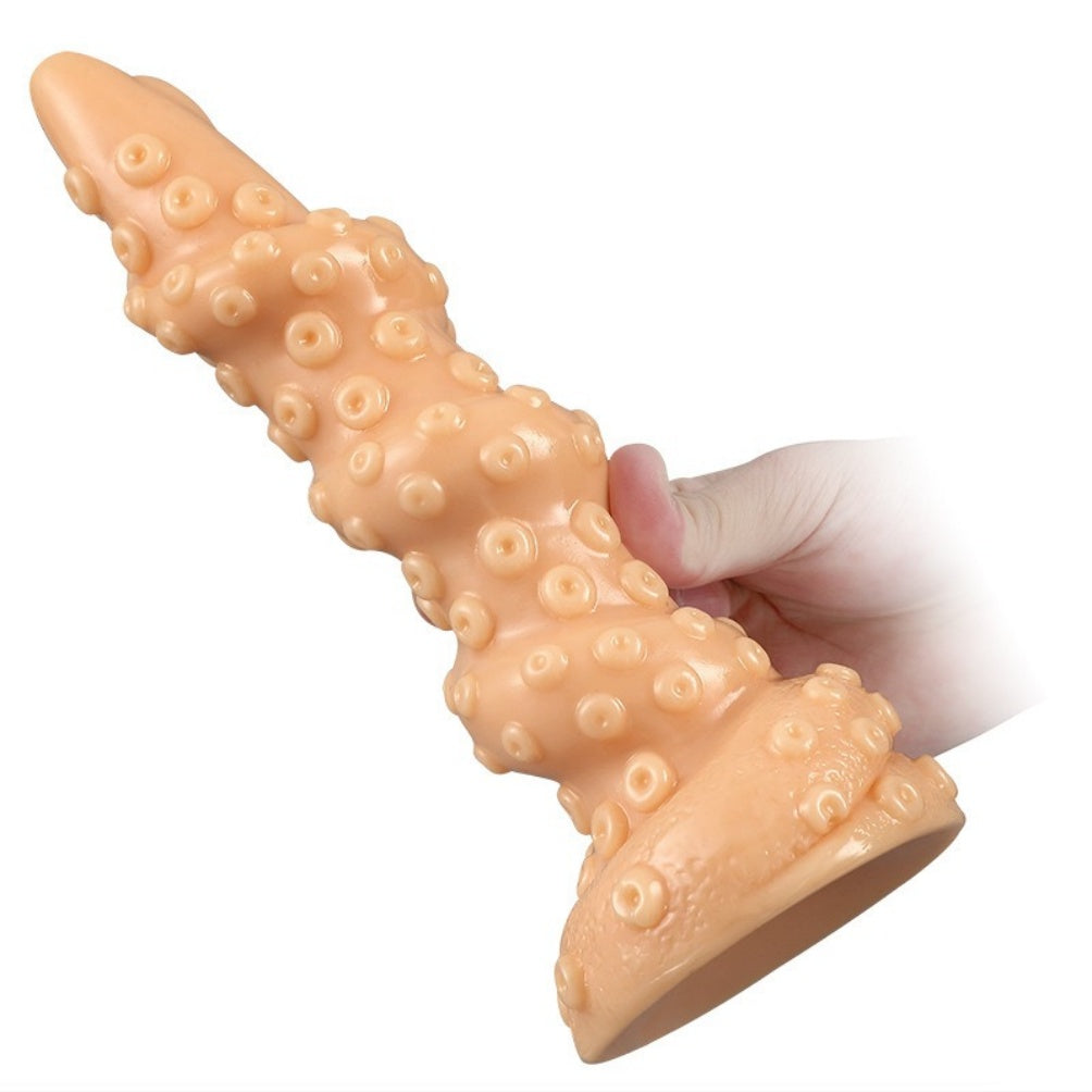 Monster Tentacle Fantasy Silicone Dildo – Spiral G-Spot Orgasmic Massage Sex Toys for Women