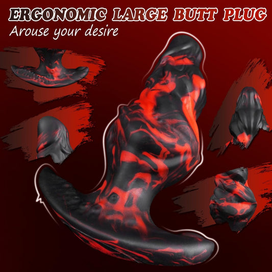 Fantasy Fetish Silicone Dog Knot Dildo – Wearable Anal Expansion & Orgasmic Massage Sex Toy